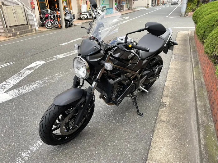 SV650ABS 左フロント写真