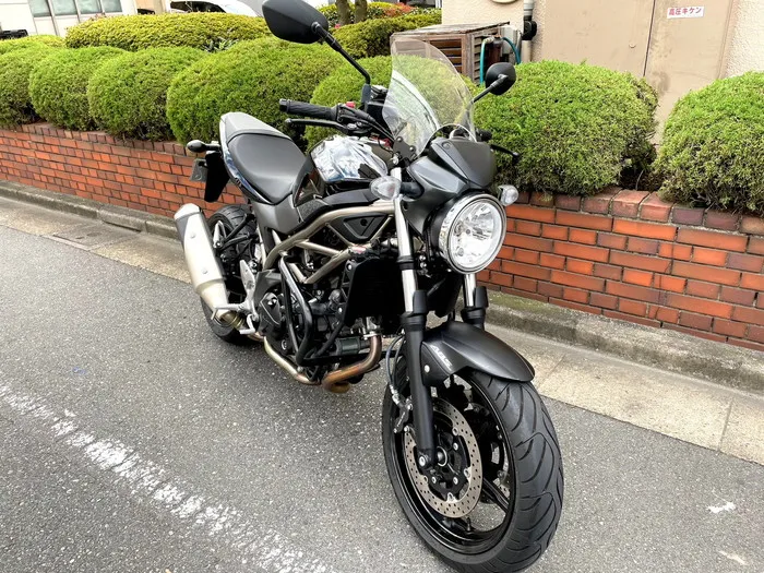 SV650ABS 右フロント写真