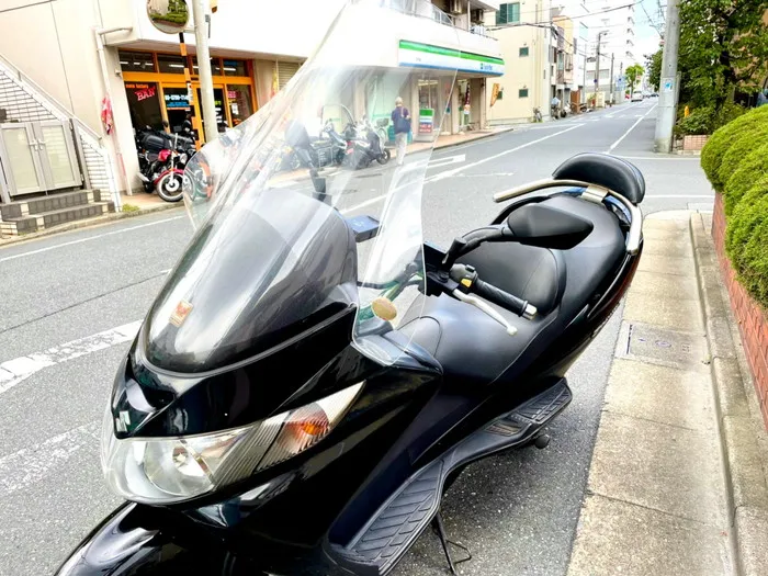 スカイウェイブ250 比較的綺麗な車体です