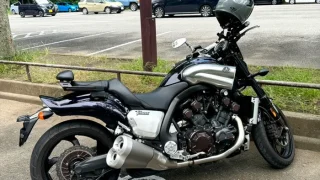 vmax1700でツーリング